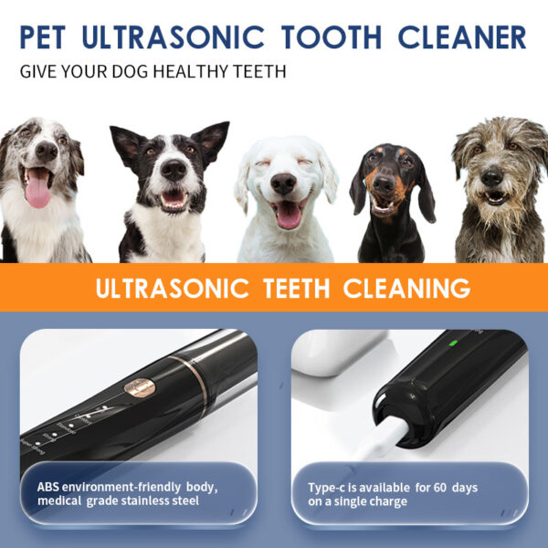 Ultrasonic Pet Teeth Cleaning Device