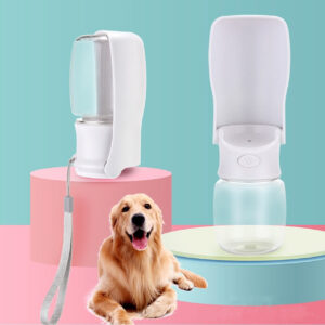 Foldable Dog Water Bottle - Portable Pet Water Dispenser