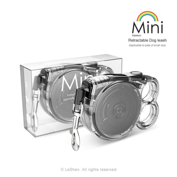 Mini Retractable Dog Leash for Small Pets Outdoor Use