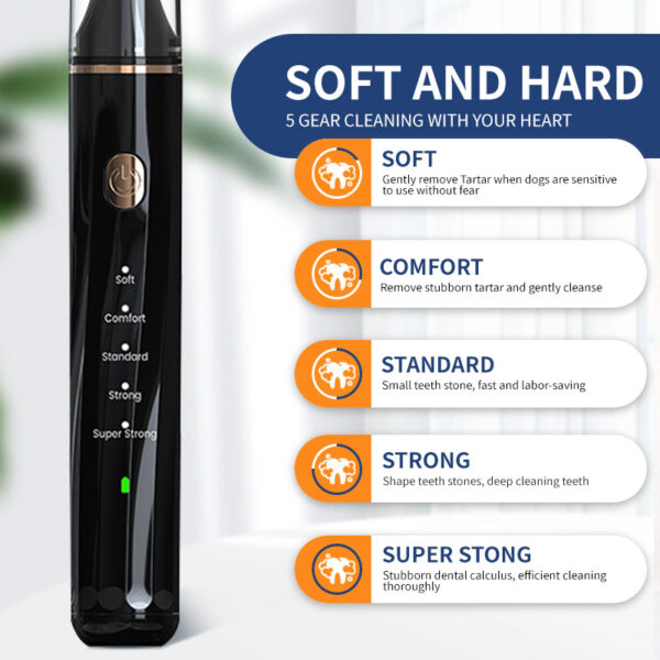 Ultrasonic Pet Teeth Cleaning Device