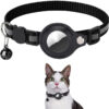 Reflective Nylon Pet Collar with Waterproof AirTag Holder - For Cats & Dogs