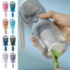 3-in-1 Portable Dog Water Cup, Feeder, Dispenser & Waste Bag Holder