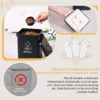 Metal Pet Food Storage Container with Spoon and Desiccant