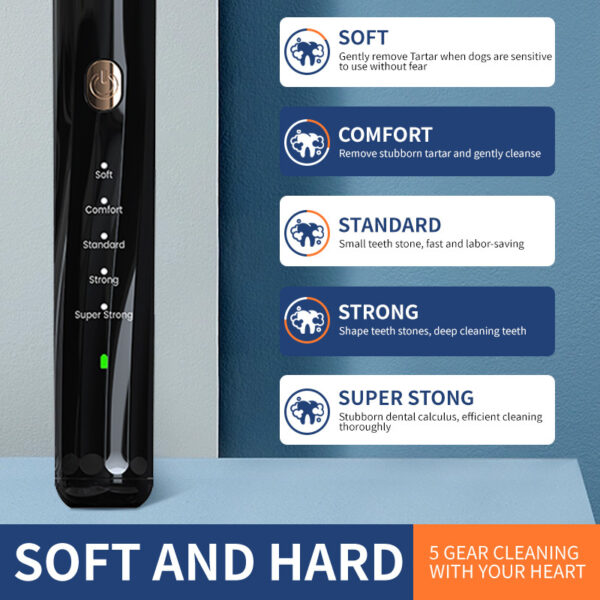 Ultrasonic Pet Teeth Cleaning Device