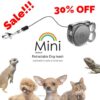 Mini Retractable Dog Leash for Small Pets Outdoor Use