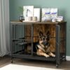 Multifunctional Dog Cage Furniture With Removable Trays