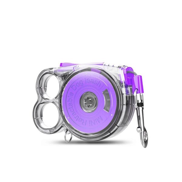 Mini Retractable Dog Leash for Small Pets Outdoor Use
