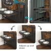 Multifunctional Dog Cage Furniture With Removable Trays