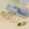 3-in-1 Portable Dog Water Cup, Feeder, Dispenser & Waste Bag Holder