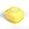 Silicone Dog Bath Massage Glove Brush with Shampoo Dispenser