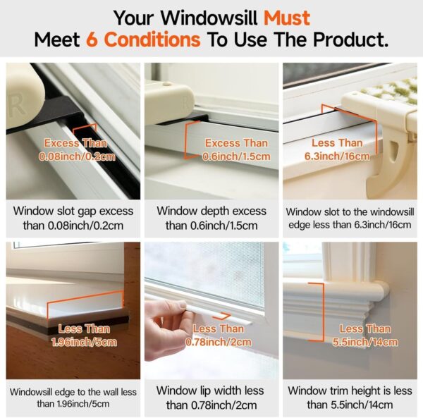 MEWOOFUN Adjustable Cat Window Perch with Removable Cover
