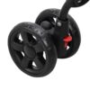 Foldable Pet Stroller for Small Dogs and Cats with Storage Basket