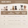 MEWOOFUN 25" Donut Dog Bed - Fluffy Calming Pet Bed, Washable, Cream
