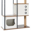 Modern Multi-Level Cat Tree with Condo, Perch, and Scratching Posts