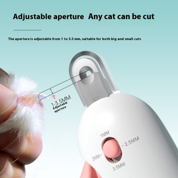 Pet Nail Clippers – Gravity Push Design for Easy Cat Nail Care