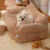 Flannel Cat Sofa Bed – Warm, Large & Universal Pet Kennel