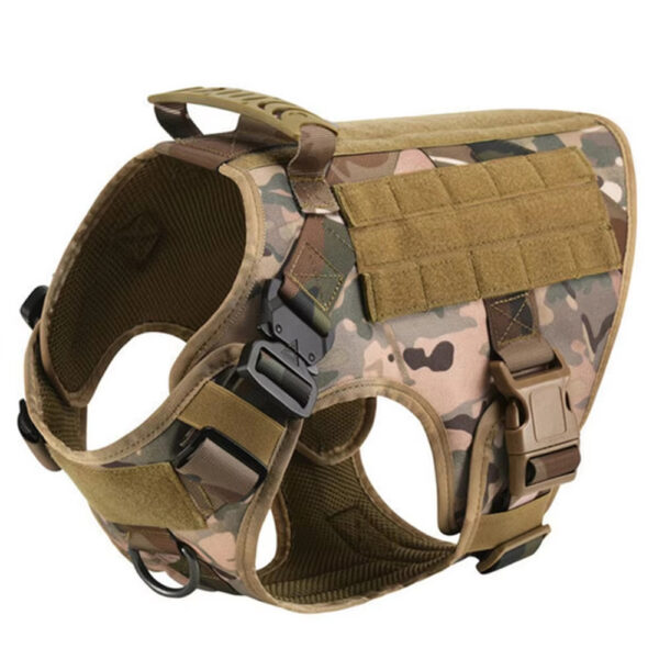 Luxury Dog Harness & Leash Set – Durable Nylon Camouflage Design