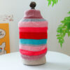 Colorful Striped Pet Sweater – Soft & Comfortable Fit