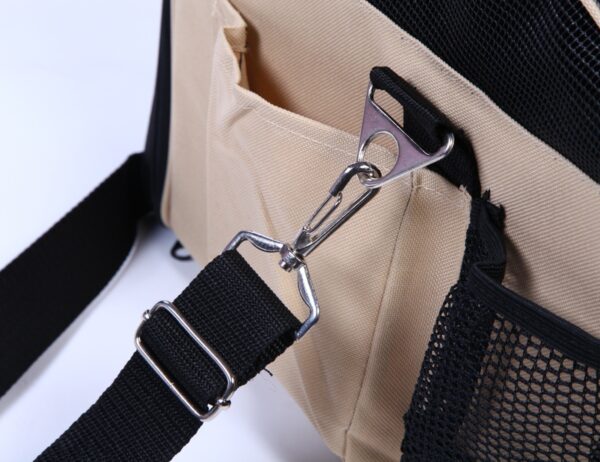 Portable Pet Travel Bag – Crossbody Carrier for Dogs & Cats
