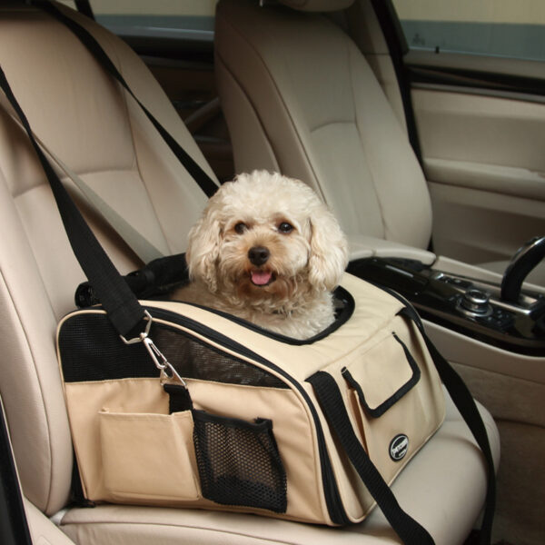 Portable Pet Travel Bag – Crossbody Carrier for Dogs & Cats