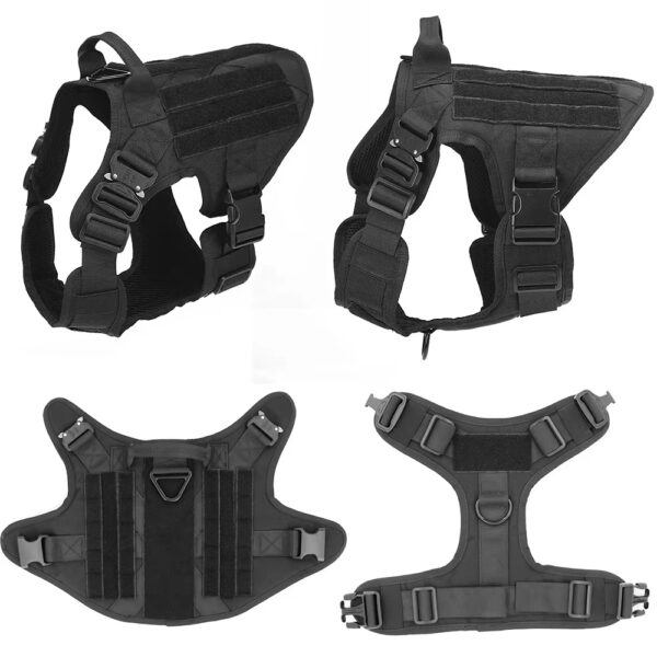 Luxury Dog Harness & Leash Set – Durable Nylon Camouflage Design