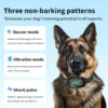 Smart Automatic Anti-Barking Dog Collar – Rechargeable, Waterproof with HD Display