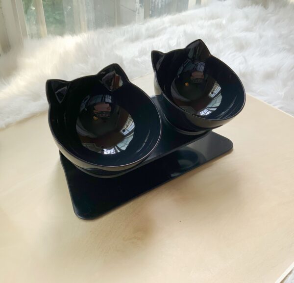 2717515173488.jpg Double Cat Food Bowl with Cervical Protection