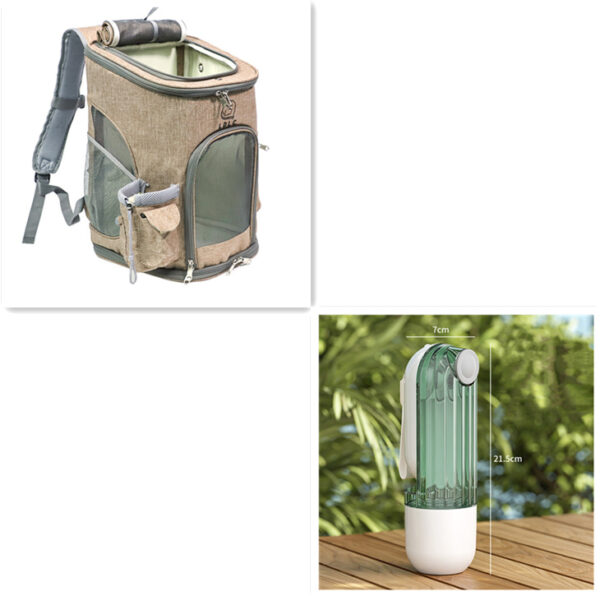 0c5f78e4-9ebc-4828-8285-db732213cbfc.jpg 2-in-1 Portable Pet Water & Food Cup – Leakproof Travel Bottle for Dogs