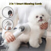 Smart Pet Hair Dryer & Comb – Silent Safe Grooming Tool for Dogs & Cats