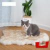 889012528211.jpg Plush Round Pet Bed Cushion
